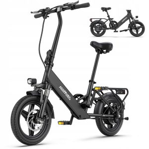 Rower Elektryczny HillMiles Mile1 250W 36V10.4AH 65km 25KM/H 14''Miejski PL